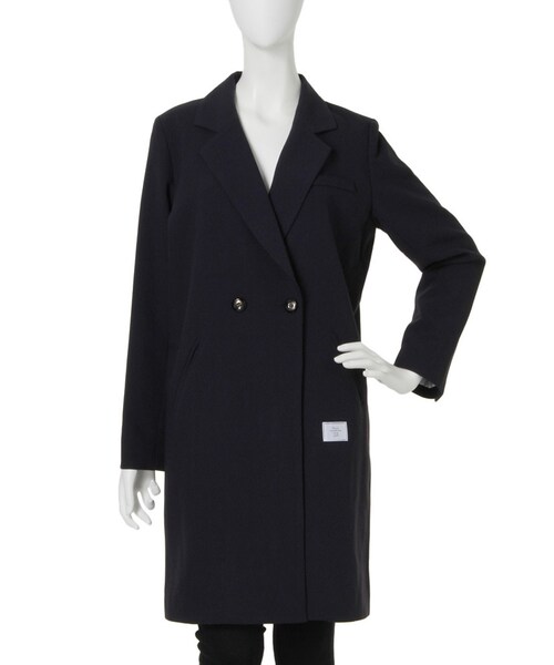 jouetie（ジュエティ）の「【LADY】ロングJK（ジャケット/アウター・レディース・オフホワイト/アイスブルー/ネイビー・M）」の8枚目の写真