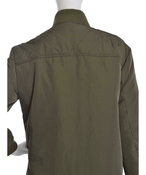 jouetie（ジュエティ）の「ロングMA-1（ジャケット/アウター・レディース・ブラック/ボルドー/ネイビー/カーキ・M）」の11枚目の写真