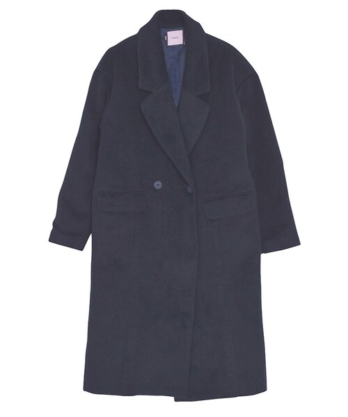 jouetie(ジュエティ)の「【LADY】ダブルチェスターCT(ジャケット/アウター・レディース・ブラック/アイスブルー/ネイビー/キャメル/ミックス・S/M)」の4枚目の写真