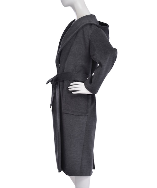 jouetie（ジュエティ）の「ショールカラーチェスターコート（ジャケット/アウター・レディース・チャコールグレー/ベビーピンク/ネイビー/キャメル・M）」の8枚目の写真