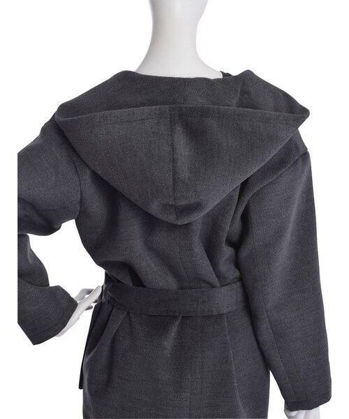 jouetie（ジュエティ）の「ショールカラーチェスターコート（ジャケット/アウター・レディース・チャコールグレー/ベビーピンク/ネイビー/キャメル・M）」の10枚目の写真