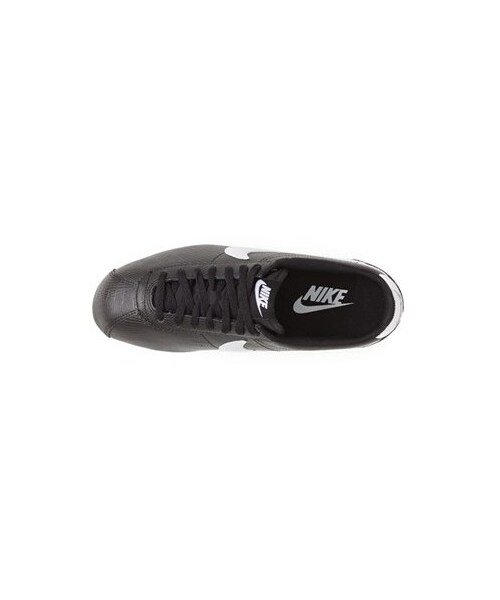 NIKE(ナイキ)の「Nike 'Classic Cortez' Leather Sneaker (Women)(スニーカー・レディース・Black/ White・6.5 M/9 M/11 M/8 M/11.5 M/7.5 M/12 M/7 M/6 M/5.5 M/5 M/10.5 M)」の5枚目の写真