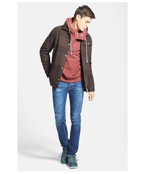 Nudie Jeans（ヌーディージーンズ）の「Nudie Jeans 'Grim Tim' Slim Fit Jeans (Grey/Worn Indigo)（デニムパンツ・メンズ・Grey/ Worn Indigo・Regular 38/Regular 31/Regular 33/Regular 34/Regular 36/Regular 29/Regular 28/Regular 32/Regular 30）」の7枚目の写真