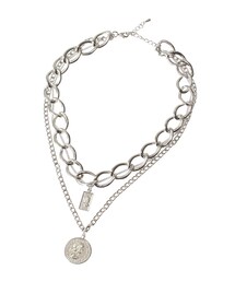 EVRIS | オーバーラップコインチェーンネックレス(ネックレス)