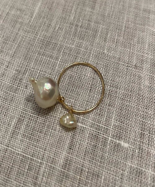 BEARDSLEY(ビアズリー)の「《acoya》リング(リング・レディース・ゴールド・S)」の1枚目の写真