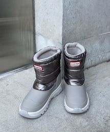 RIVE DROITE | 【HUNTER（ハンター）】metallic snow boot(レインシューズ)