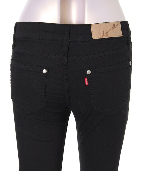 LAGUNAMOON（ラグナムーン）の「カラーストレッチスキニーパンツ（パンツ・レディース・ホワイト/ブラック/アイスブルー・S/M）」の9枚目の写真