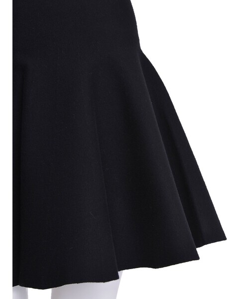 LAGUNAMOON（ラグナムーン）の「フォルムフレアニットスカート（スカート・レディース・ホワイト/ブラック/カーキ・S/M）」の10枚目の写真