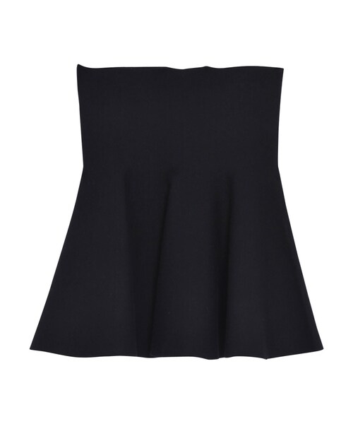 LAGUNAMOON（ラグナムーン）の「フォルムフレアニットスカート（スカート・レディース・ホワイト/ブラック/カーキ・S/M）」の11枚目の写真