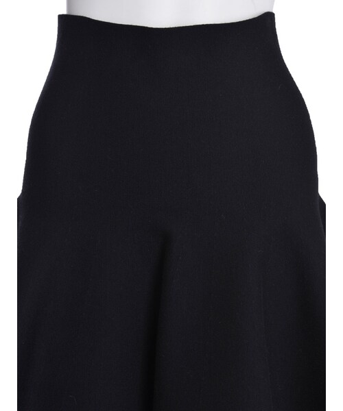 LAGUNAMOON（ラグナムーン）の「フォルムフレアニットスカート（スカート・レディース・ホワイト/ブラック/カーキ・S/M）」の8枚目の写真