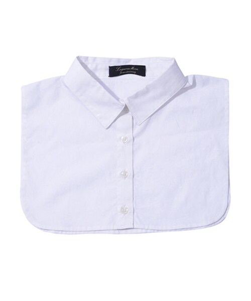 LAGUNAMOON（ラグナムーン）の「【CASUAL】ベーシックcollar（トップス・レディース・ホワイト/アイスブルー・F）」の10枚目の写真