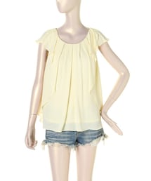 LAGUNAMOON | 【CHIC】シフォンフレアーTOPS(トップス)