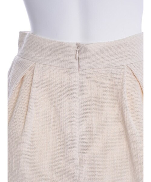 LAGUNAMOON(ラグナムーン)の「【CASUAL】スカラップハイウエストショートパンツ(パンツ・レディース・アイボリー/ブラック/ネイビー・S/M)」の7枚目の写真