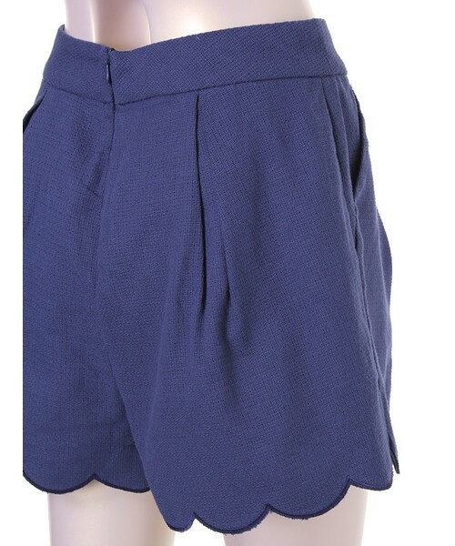 LAGUNAMOON(ラグナムーン)の「【CASUAL】スカラップハイウエストショートパンツ(パンツ・レディース・アイボリー/ブラック/ネイビー・S/M)」の14枚目の写真