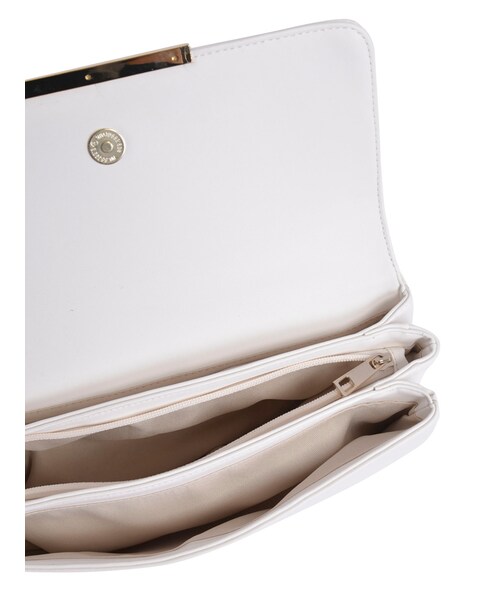 MERCURYDUO(マーキュリーデュオ)の「【GDS】 メタルプレート2wayバッグ(バッグ・レディース・オフホワイト/ブラック/アイスブルー/ベージュ・F)」の11枚目の写真