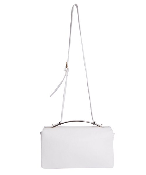 MERCURYDUO(マーキュリーデュオ)の「【GDS】 メタルプレート2wayバッグ(バッグ・レディース・オフホワイト/ブラック/アイスブルー/ベージュ・F)」の7枚目の写真