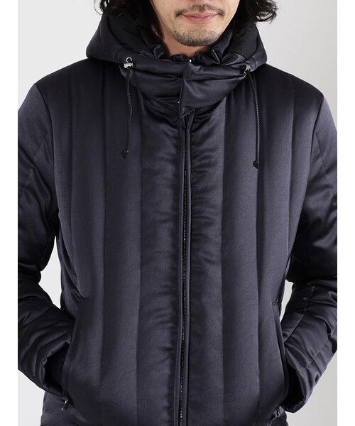 SHELLAC（シェラック）の「TA/E ストレッチ サテン ダウンジャケット