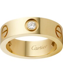 Cartier | #LOVE# リング、ダイヤモンド3個(リング)