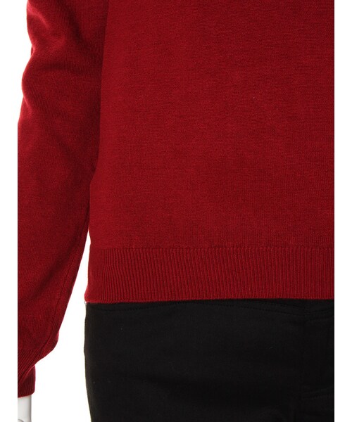 merry jenny（メリージェニー）の「【girly】ステッチカラーニット（トップス・レディース・ブラック/レッド/ラベンダー・F）」の10枚目の写真