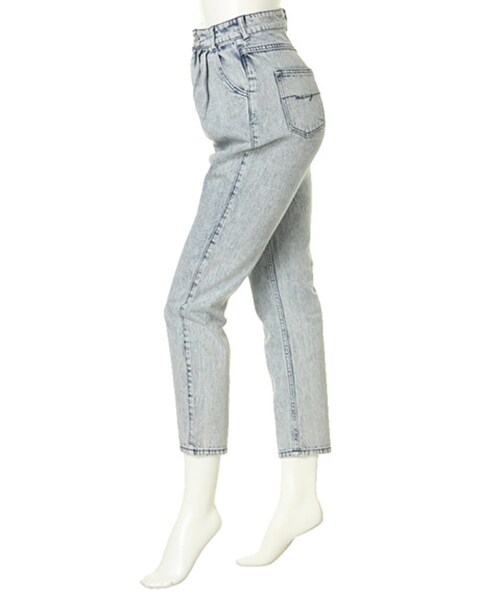 merry jenny（メリージェニー）の「ボリュームデニムパンツ（パンツ・レディース・ブルー/インディゴ・S/M）」の5枚目の写真