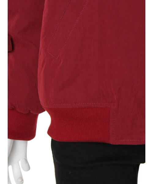 merry jenny（メリージェニー）の「【casual】スリーブレースアップブルゾン（ジャケット/アウター・レディース・ブラック/レッド/ピンク・F）」の12枚目の写真