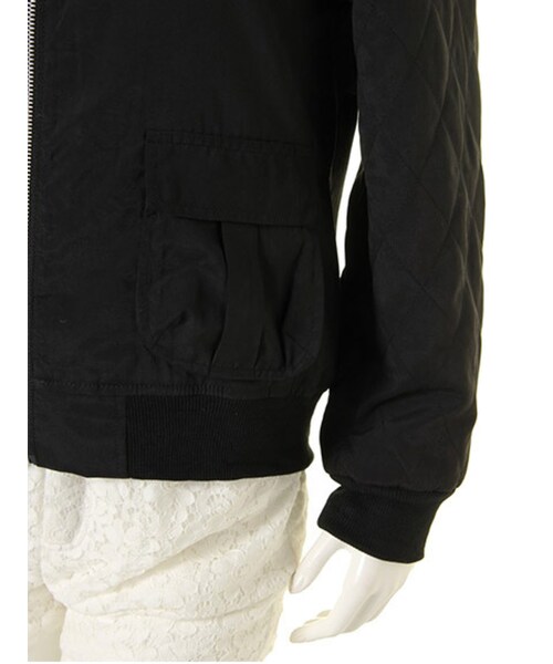 merry jenny（メリージェニー）の「ピーチレースアップブルゾン（ジャケット/アウター・レディース・ブラック/ピンク/ブルー・F）」の10枚目の写真