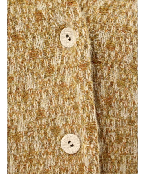 ADIEU TRISTESSE(アデュートリステス)の「強縮ジャガードコンビニットコート(トップス・レディース・ベージュ系/チャコール系・F)」の9枚目の写真