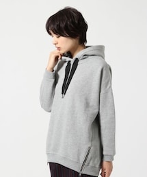 JEANASIS | サイドZIPBIGフードプルオーバー(トップス)
