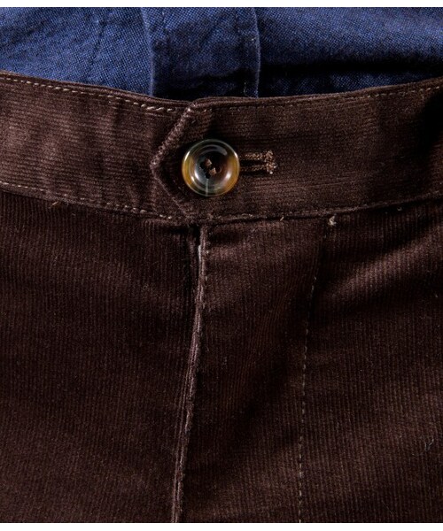 JUNMEN(ジュンメン)の「【先行予約】ストレッチコーデュロイトラウザース(パンツ・メンズ・ダークブラウン/ベージュ/ネイビー・S/M/L/L1)」の9枚目の写真