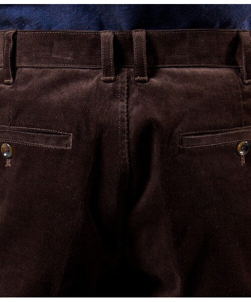 JUNMEN(ジュンメン)の「【先行予約】ストレッチコーデュロイトラウザース(パンツ・メンズ・ダークブラウン/ベージュ/ネイビー・S/M/L/L1)」の10枚目の写真
