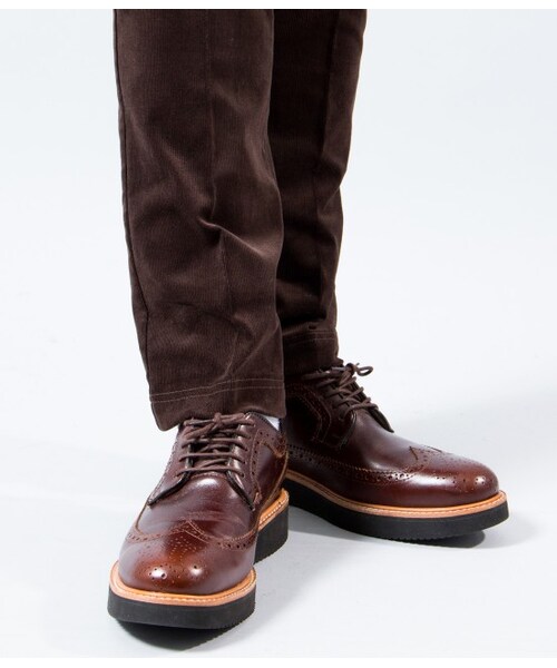 JUNMEN(ジュンメン)の「【先行予約】ストレッチコーデュロイトラウザース(パンツ・メンズ・ダークブラウン/ベージュ/ネイビー・S/M/L/L1)」の12枚目の写真