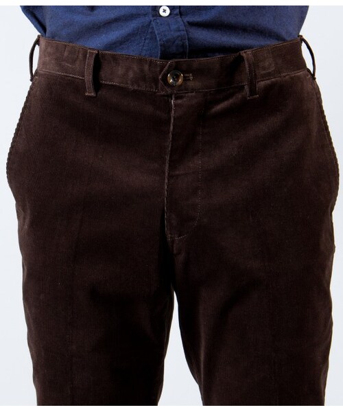 JUNMEN(ジュンメン)の「【先行予約】ストレッチコーデュロイトラウザース(パンツ・メンズ・ダークブラウン/ベージュ/ネイビー・S/M/L/L1)」の7枚目の写真