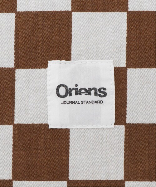Oriens JOURNAL STANDARD(オリエンス ジャーナルスタンダード)の「チェッカーフラッグトート(バッグ・ブラウン/(020)/フリー/在庫あり)」の8枚目の写真