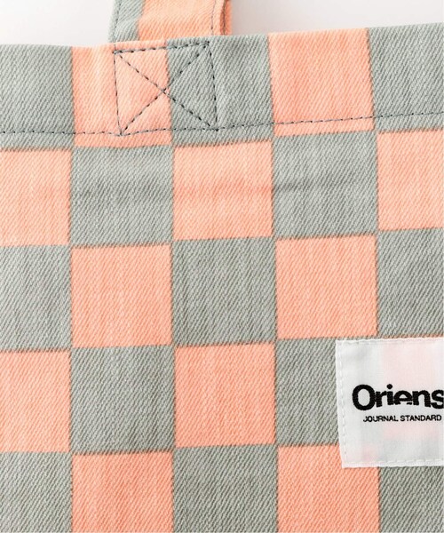 Oriens JOURNAL STANDARD(オリエンス ジャーナルスタンダード)の「チェッカーフラッグトート(バッグ・ブラウン/(020)/フリー/在庫あり)」の11枚目の写真