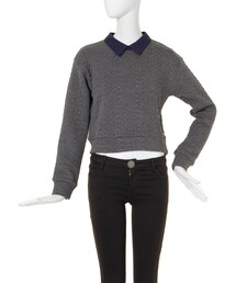 MURUA | 【FEMININE】ジャガードカラーTOPS(トップス)