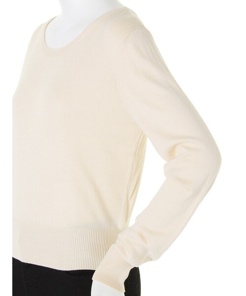 MURUA（ムルーア）の「【CASUAL】smooth skinny knit (ＰＯ)（トップス・レディース・ライトグレー/ブラック/マスタード/グリーン/ベージュ・F）」の10枚目の写真