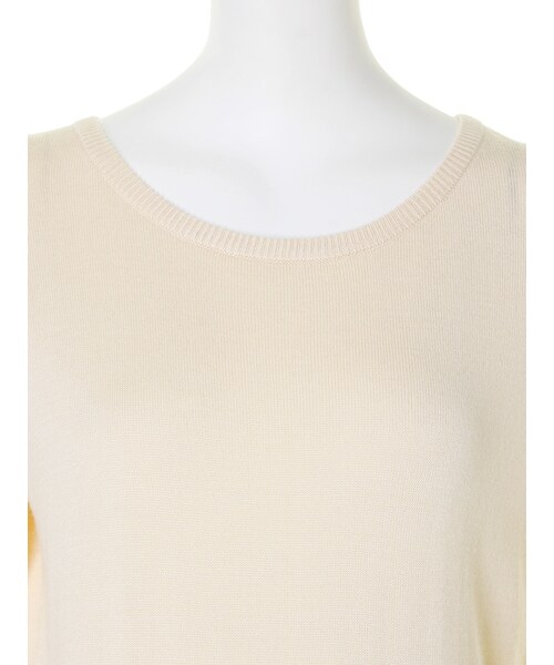 MURUA（ムルーア）の「【CASUAL】smooth skinny knit (ＰＯ)（トップス・レディース・ライトグレー/ブラック/マスタード/グリーン/ベージュ・F）」の9枚目の写真
