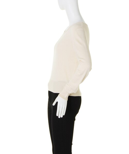 MURUA（ムルーア）の「【CASUAL】smooth skinny knit (ＰＯ)（トップス・レディース・ライトグレー/ブラック/マスタード/グリーン/ベージュ・F）」の7枚目の写真