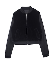 MURUA | ファーBODYスタジャン(ジャケット/アウター)