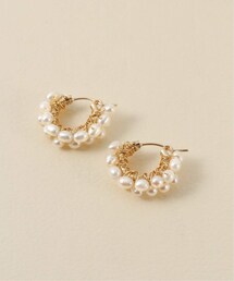 IENA（イエナ）の「DIDDI BEADED フープピアス（腕時計）」