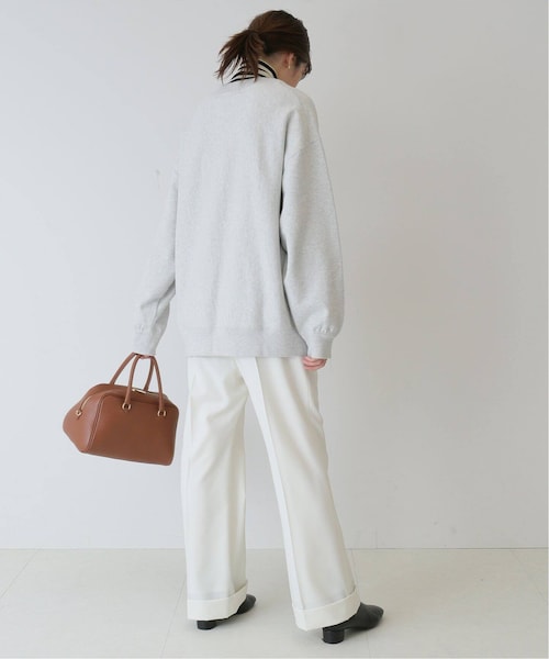 SLOBE IENA（スローブイエナ）の「ダブルカフストレートパンツ