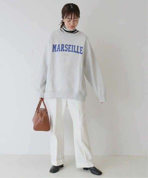 SLOBE IENA（スローブイエナ）の「ダブルカフストレートパンツ