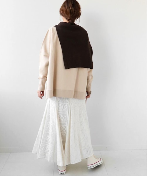 JOURNAL STANDARD relume（ジャーナルスタンダード　レリューム）の「《予約》ミックスレースマーメイドスカート◆（スカート・ナチュラル/(016)/36/在庫あり/38）」の7枚目の写真