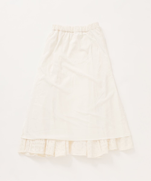 JOURNAL STANDARD relume（ジャーナルスタンダード　レリューム）の「《予約》ミックスレースマーメイドスカート◆（スカート・ナチュラル/(016)/36/在庫あり/38）」の20枚目の写真