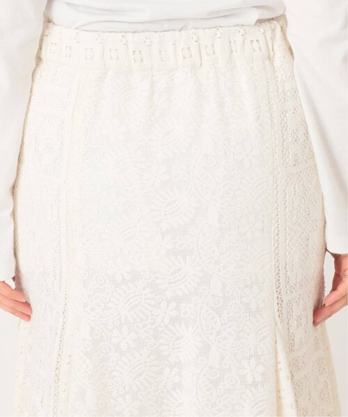 JOURNAL STANDARD relume（ジャーナルスタンダード　レリューム）の「《予約》ミックスレースマーメイドスカート◆（スカート・ナチュラル/(016)/36/在庫あり/38）」の16枚目の写真