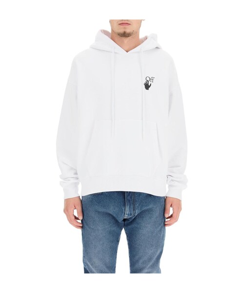 off white（オフホワイト）の「21FW 오프화이트 카라바지오 루트 프린트 후드 티셔츠 OMBB037F21FLE009 0184（その他・기타・XS/S/M/L）」の2枚目の写真