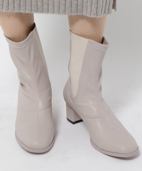 BARNYARDSTORM（バンヤードストーム）の「あったか内ゴアブーツ（シューズ・レディース・スエードブラック/ライトグレー/ブラック・35(22.5cm)/36(23.0cm)/37(23.5cm)/38(24.0cm)/39(24.5cm)）」の7枚目の写真