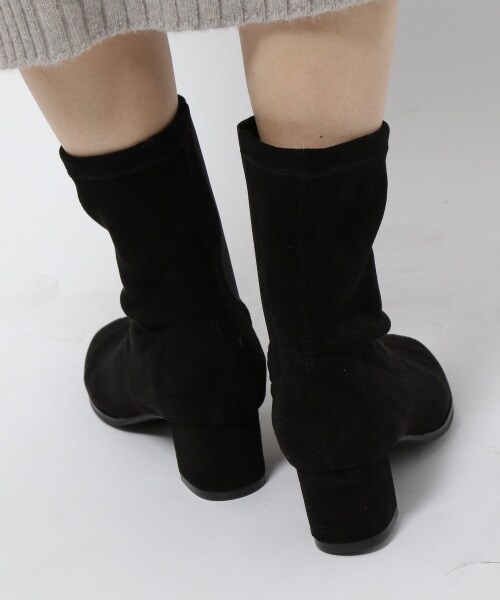 BARNYARDSTORM（バンヤードストーム）の「あったか内ゴアブーツ（シューズ・レディース・スエードブラック/ライトグレー/ブラック・35(22.5cm)/36(23.0cm)/37(23.5cm)/38(24.0cm)/39(24.5cm)）」の6枚目の写真