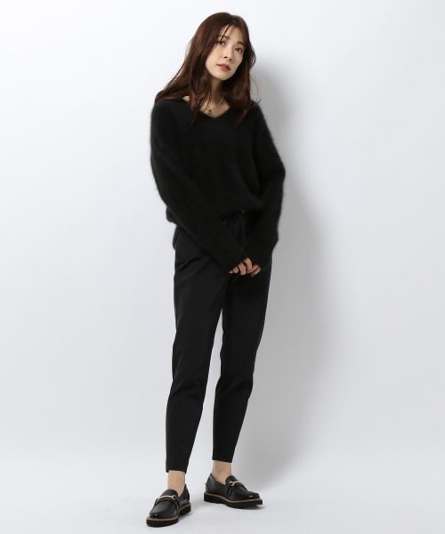 BARNYARDSTORM（バンヤードストーム）の「クロスウォームパンツ（パンツ・レディース・(WEB限定)ブラック19/エクリュ61/カーキ78/ネイビー88・(WEB限定) XS(00)/S(0)/M(1)/(WEB限定) L(2)）」の8枚目の写真