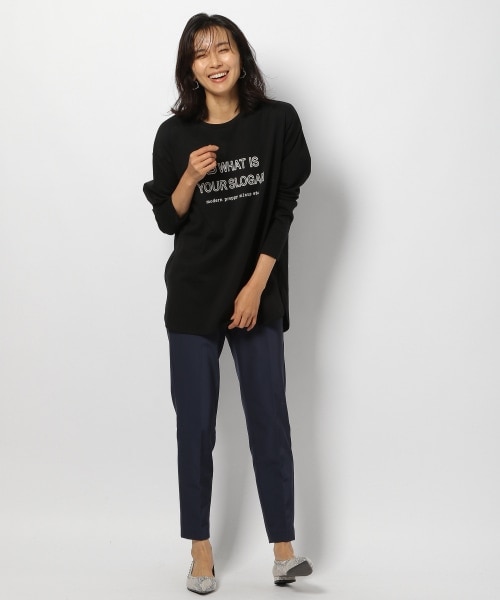 BARNYARDSTORM（バンヤードストーム）の「クロスウォームパンツ（パンツ・レディース・(WEB限定)ブラック19/エクリュ61/カーキ78/ネイビー88・(WEB限定) XS(00)/S(0)/M(1)/(WEB限定) L(2)）」の22枚目の写真